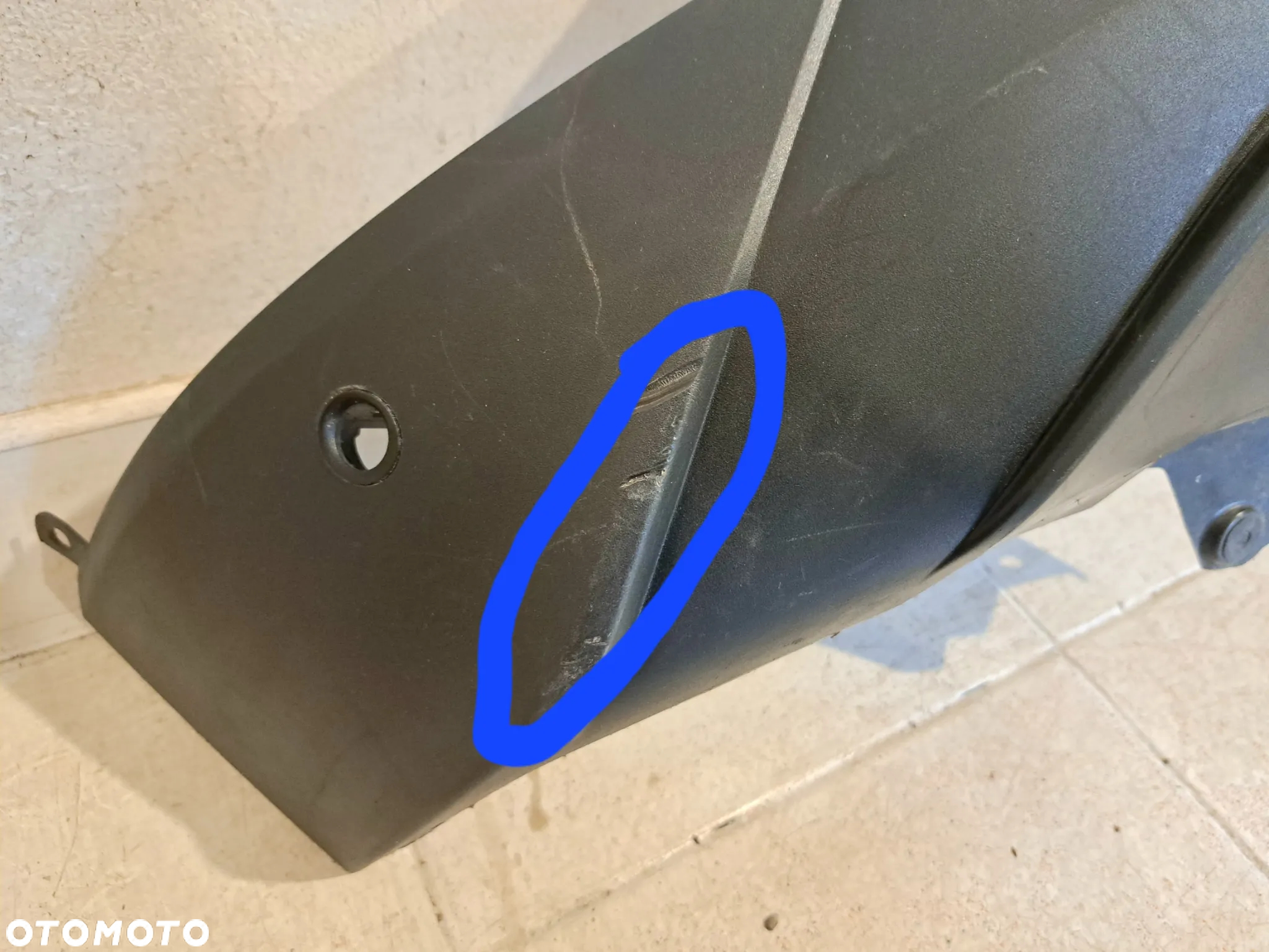 TOYOTA C-HR Zderzak Tył Spoiler Dyfuzor CHR 6 pdc - 4