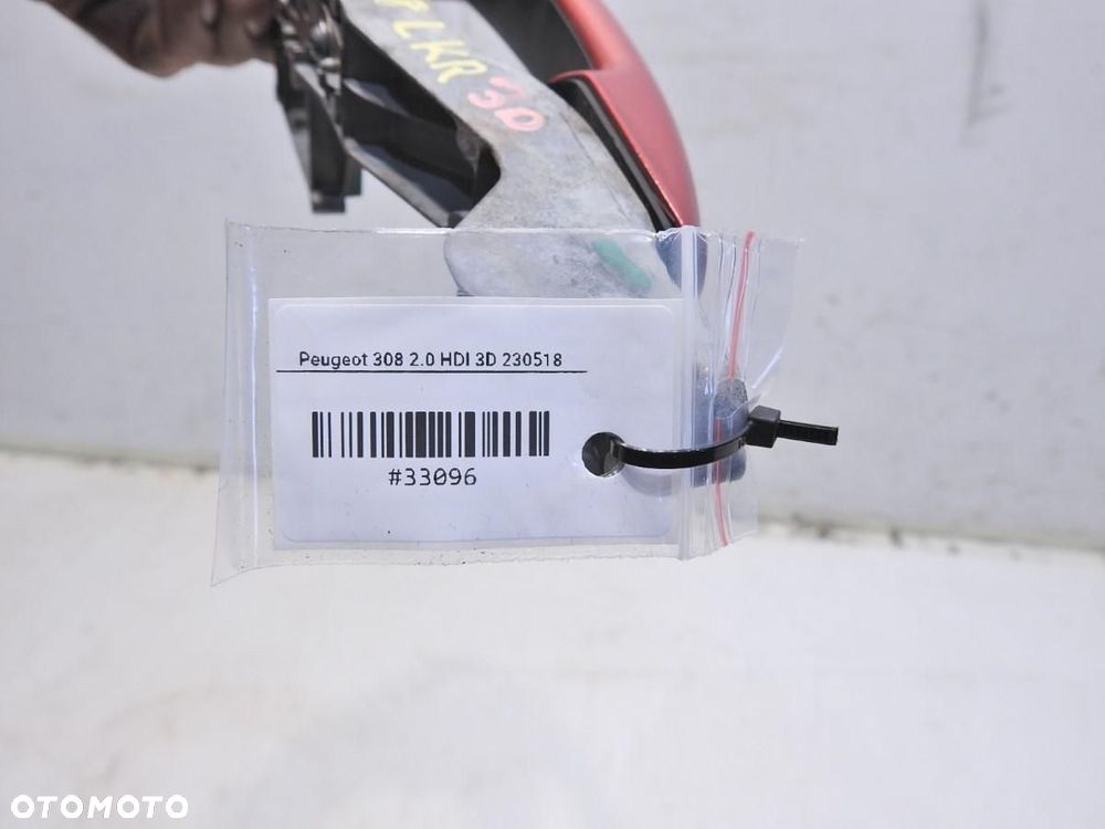 KLAMKA DRZWI LEWA LKR PEUGEOT 308 I 3D 9680168580 - 5