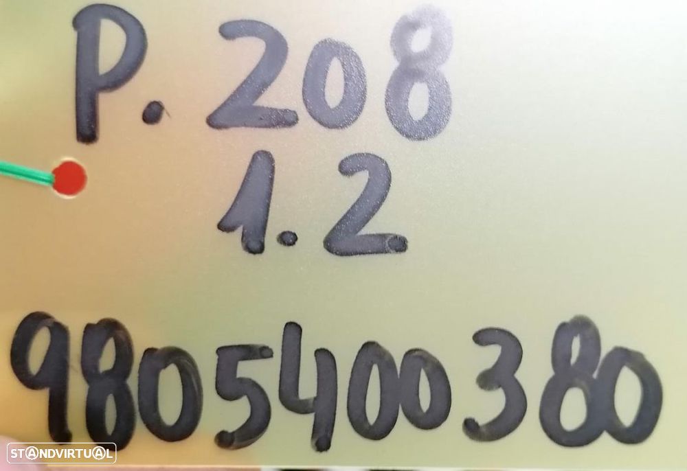 Quadrantes Peugeot 208  1.6 HDI referência 9806060480, 1. 2 referência 9805400380 - 3