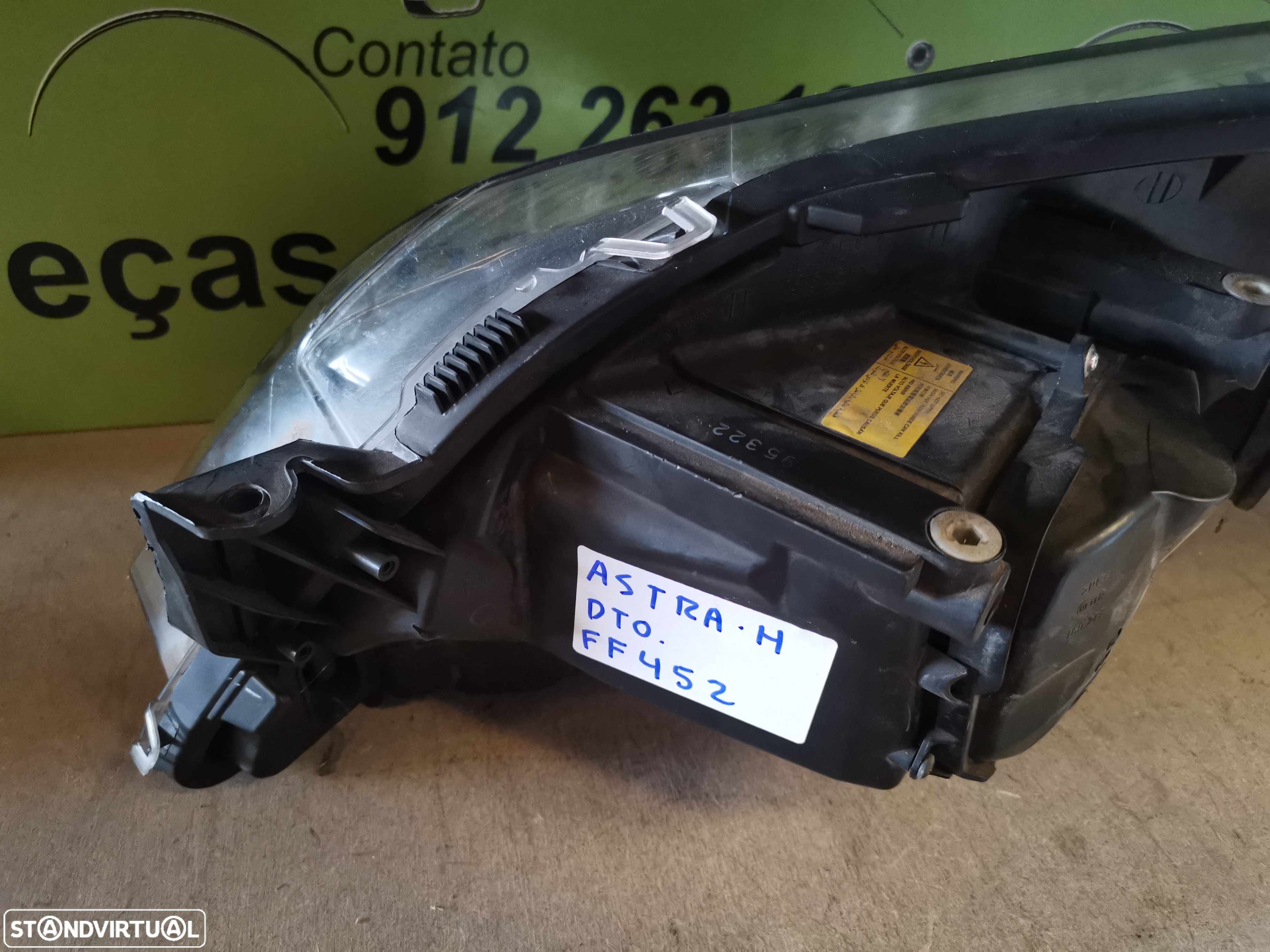 OPEL ASTRA H FAROL XENON DIREITO - FF452 - 6