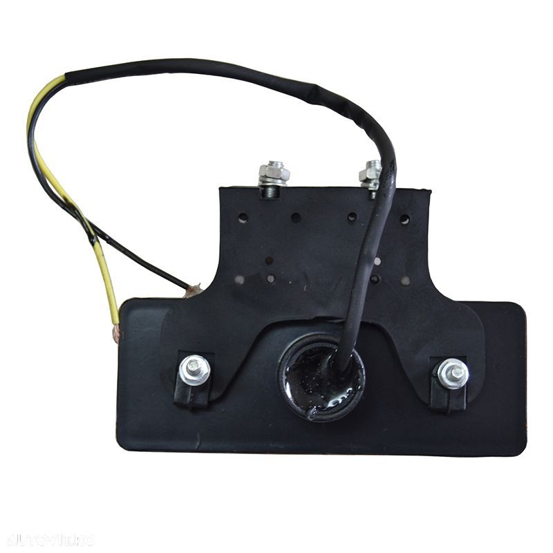 Lampa gabarit auto BestAutoVest 10-30 V, dreptunghiulara, portocalie cu leduri si cablu, 110 x 65 x 12 mm, 1 buc. - 2