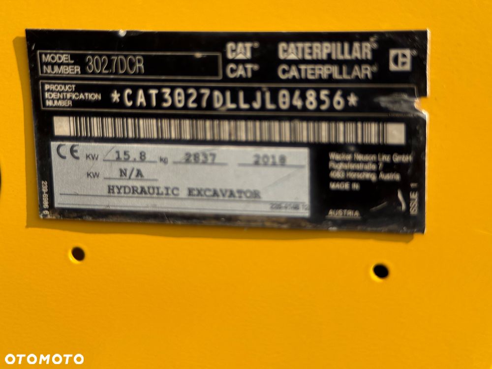 Caterpillar 302.7 D CR - 24