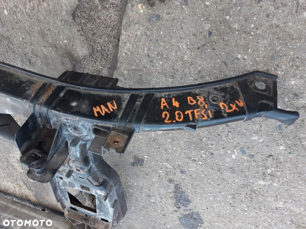 AUDI A5 8T A4 B8 PAS WZMOCNIENIE CZOŁOWE RAMKA PRZÓD 8K0805594J - 3