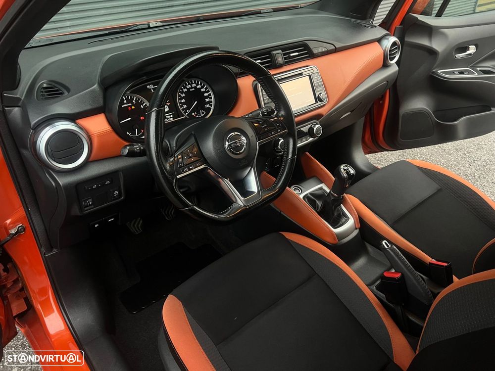 Nissan Micra 0.9 IG-T Tekna Orange Vibes S/S - 7