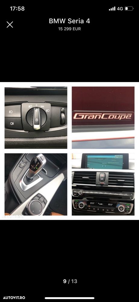 BMW Seria 4 420d Aut. Luxury Line - 11