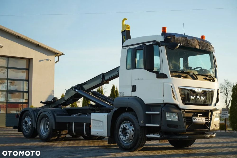 MAN TGS 26.440 / HAKOWIEC / MARREL AL TAM 20U  / 20 T / 6x2 / OŚ SKRĘTNA PODNOSZONA / OPONY 100% / EURO 6 - 1