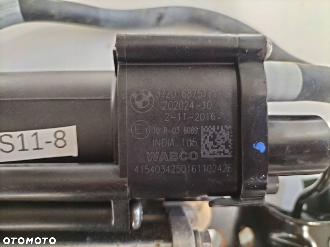 SPRĘŻARKA POMPA KOMPRESOR ZAWIESZENIA BMW F16 X5 F15 F85 F86 6875177 - 2