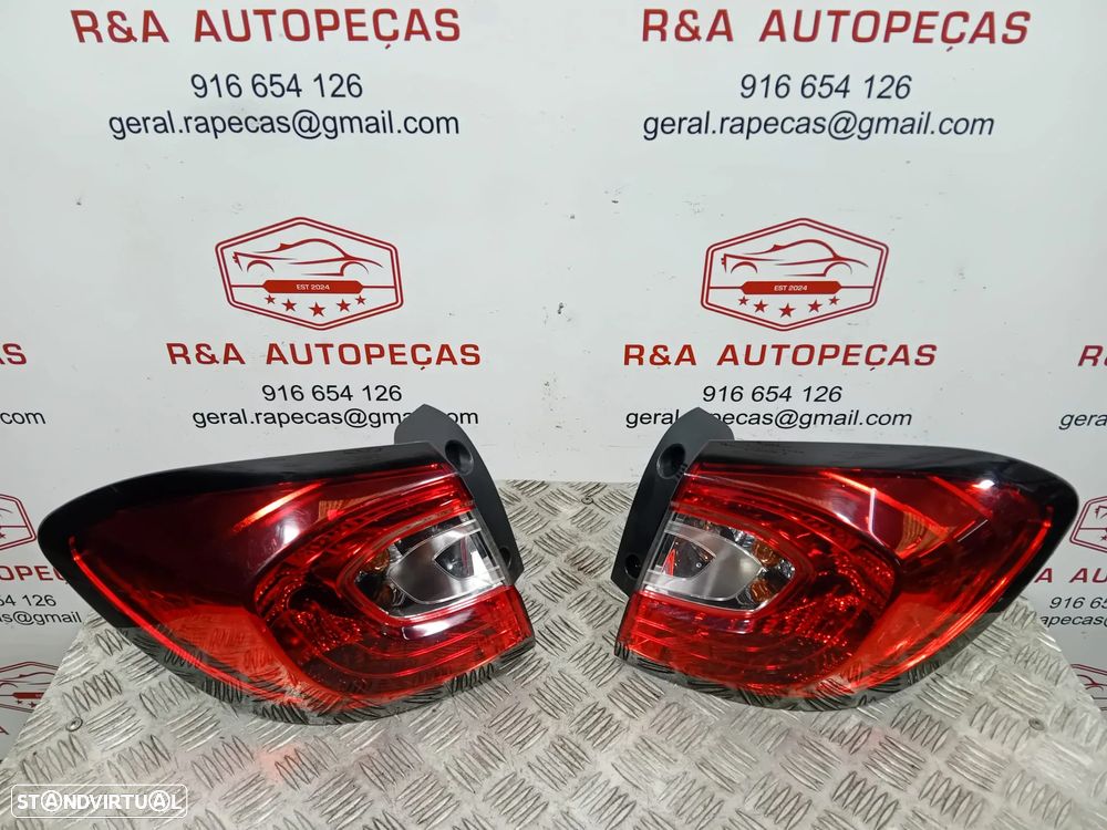 Farolins Trás Traseiro Esquerdo Renault Captur Originais - 1