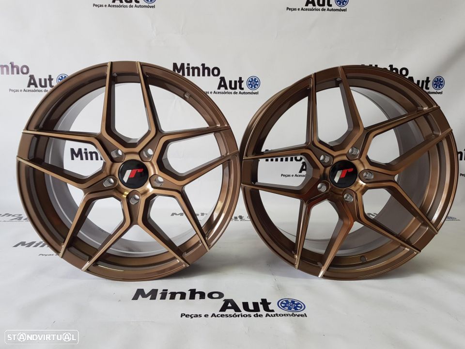 Jantes Japan Racing (JR34) em 18 Platinium Bronze - 1