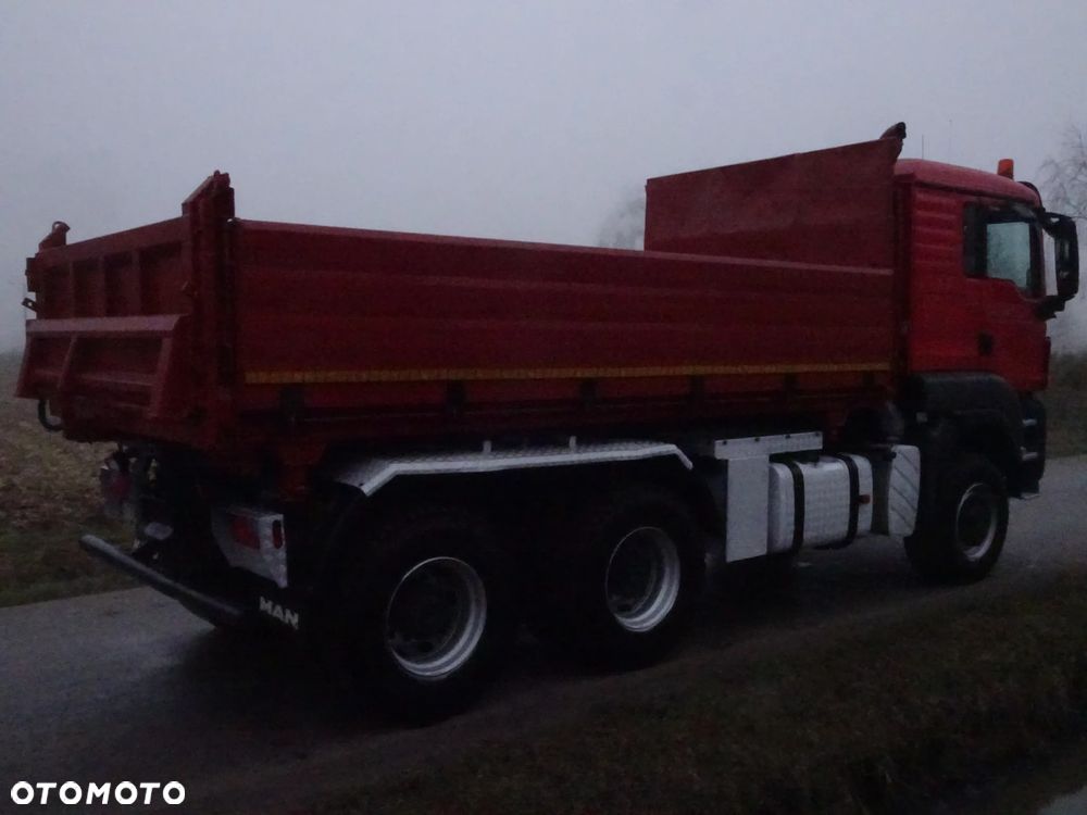 MAN TGS 26.480 6X6  Kipper 3-stronny Hydroburta stan idealny - 9