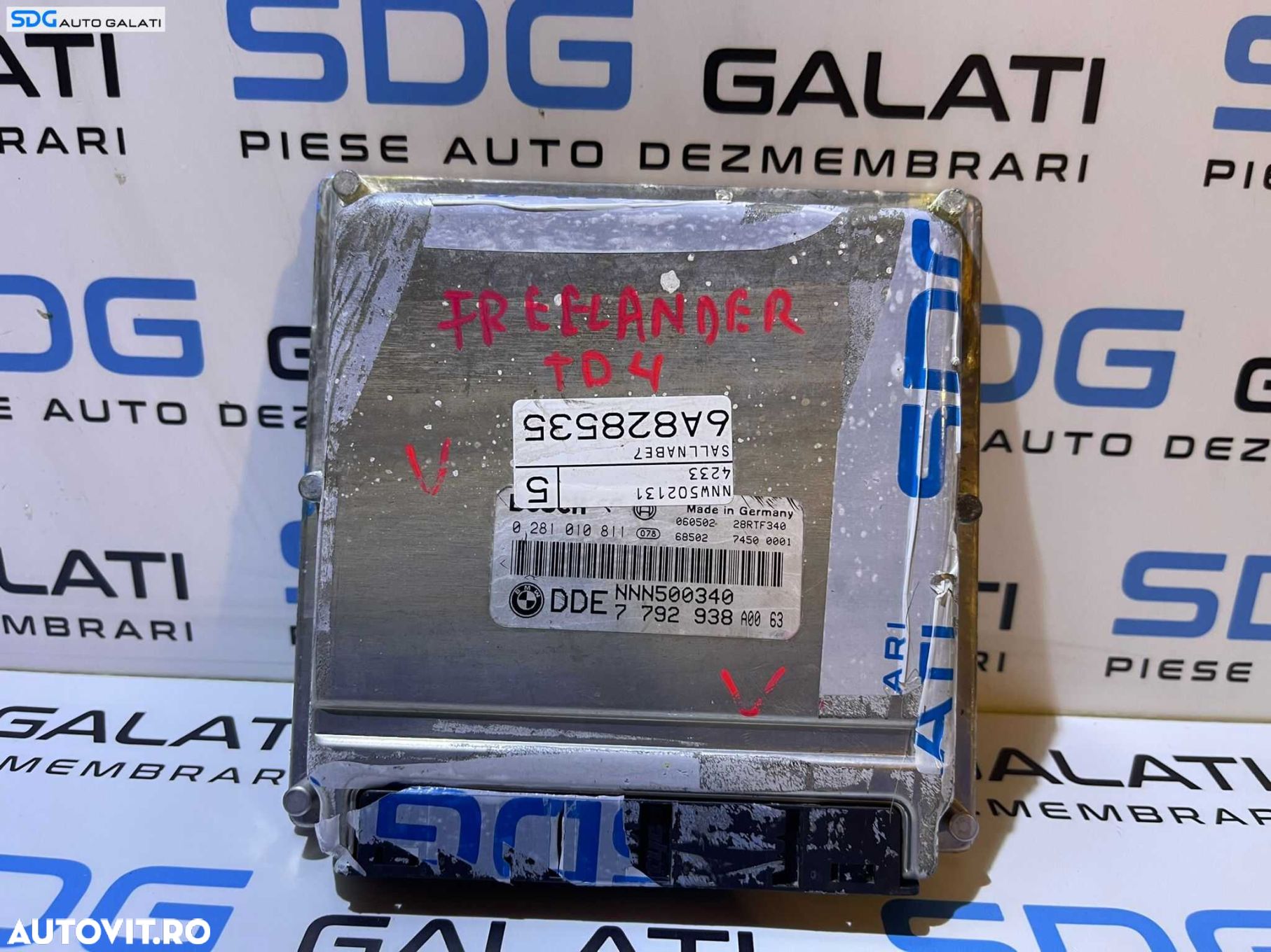 ECU Calculator Motor Land Rover Freelander 2.0 TD4 1998 - 2006 Cod 7792938 0281010811 [L2503] - 1