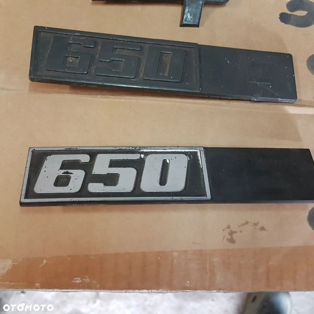 logo emblemat znaczek napis zaślepka kierownicy klakson tylna klapa 126p 126 p maluch 650 fiat fsm fiat el oryginał - 27