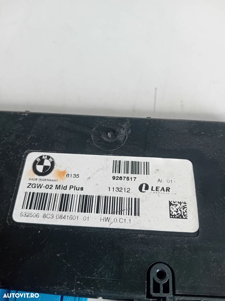 Modul Confort Bmw X3 X4 F25 F26 Cod 9267537 An 2010-2017 - 5