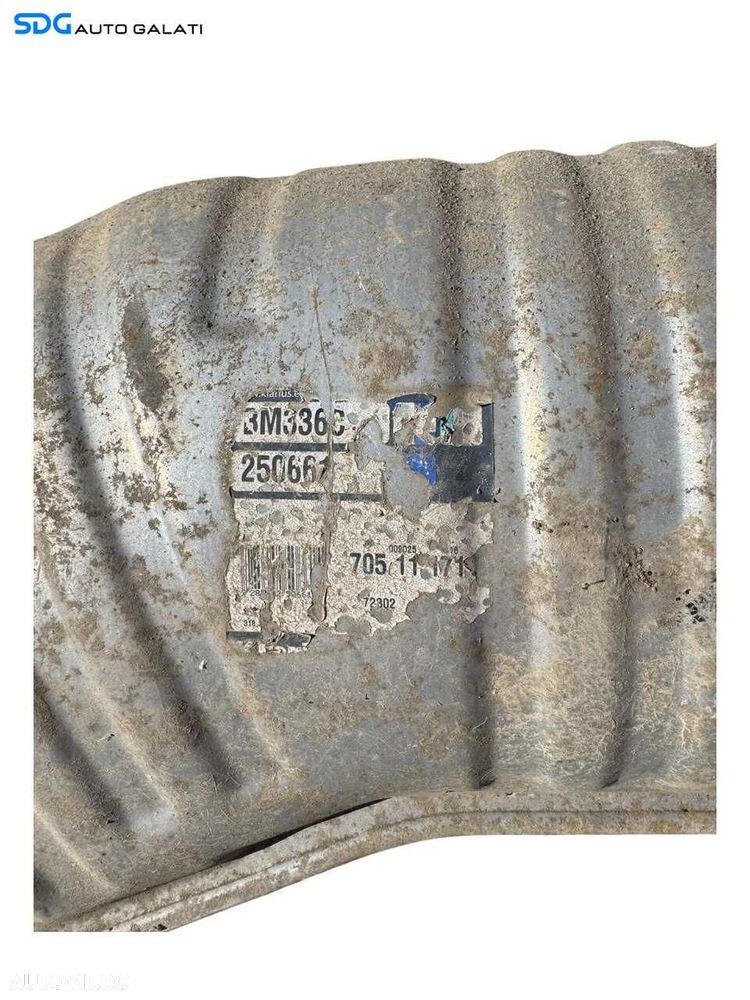 Toba Teava Esapament Evacuare Finala BMW Seria 3 E46 2.0 Diesel 136 cai hp cp 1997 - 2005 Cod 70511171 [LC2181] - 3