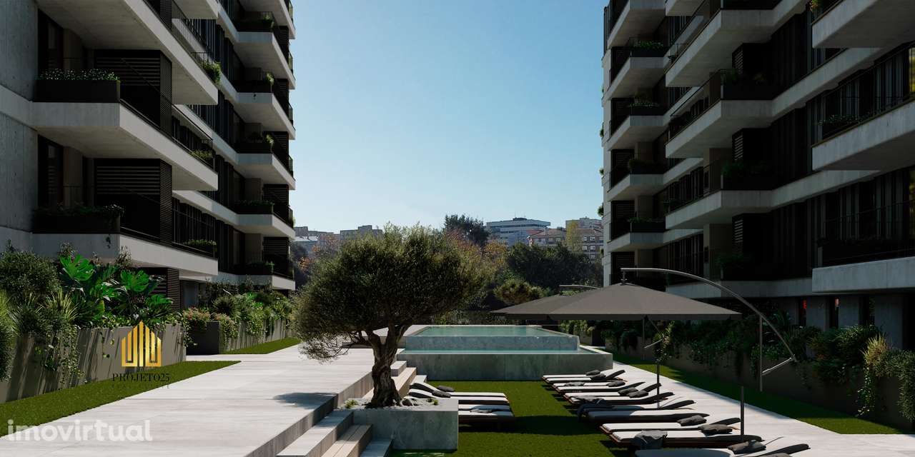 T3 NOVO, Varanda 16m2 em Condº Fechado com Piscina e jardins privados. - Grande imagem: 4/19