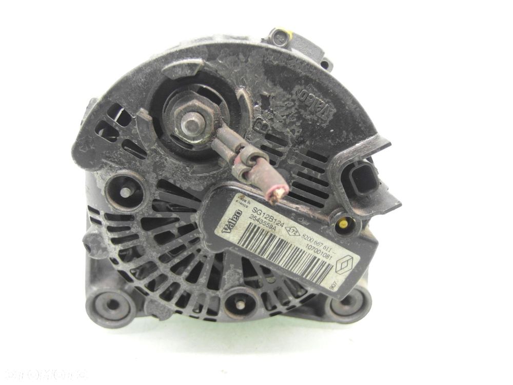 ALTERNATOR RENAULT SCENIC II 1.9 dCi 8200667611 SG12B124 - 6