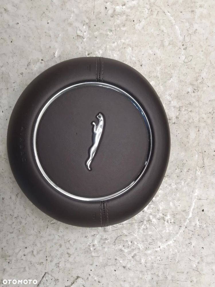 JAGUAR XJ X351 DESKA KONSOLA KOKPIT PODUSZKA POWIETRZNA AIRBAG PASAŻERA KIEROWNICY ZAPINKA NAPINACZ PASÓW BEZPIECZEŃSTWA BRĄZOWA ORYGINAŁ - 6