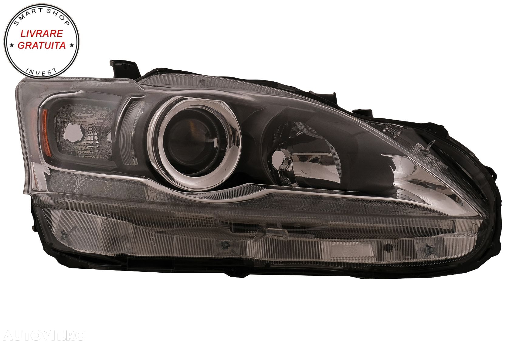 Faruri Halogen Lexus CT ZWA10 (2010-2016) Negru- livrare gratuita - 6