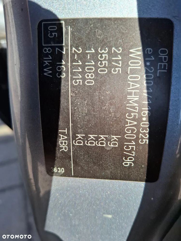 Opel Zafira 1.7 CDTI - 12