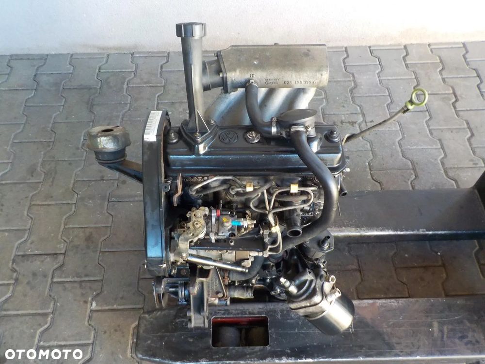 VW T4 1.9 D 1X KOMPLETNY SILNIK Z POMPĄ SPRAWDZONY - 2