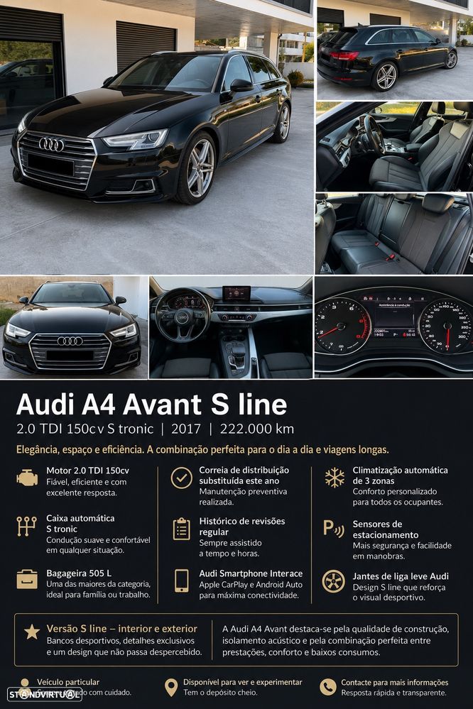 Audi A4 Avant 2.0 TDI S-line S tronic - 1