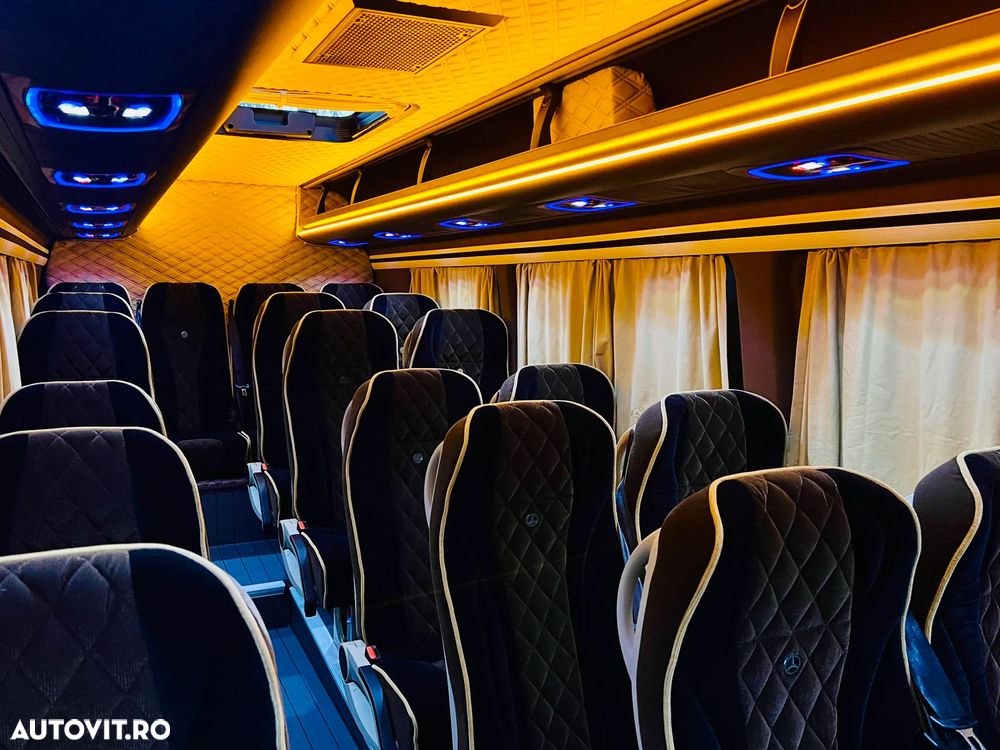 Mercedes-Benz Sprinter 517 CDI Microbuz 19+1+1 - Minibus Luxury - 13