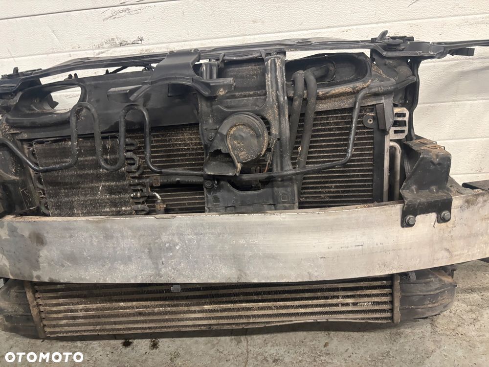 MERCEDES CLK W209 2.7 CDI PAS PRZEDNI CHLODNICE WENTYLATOR KOMPLET AUTOMAT - 4