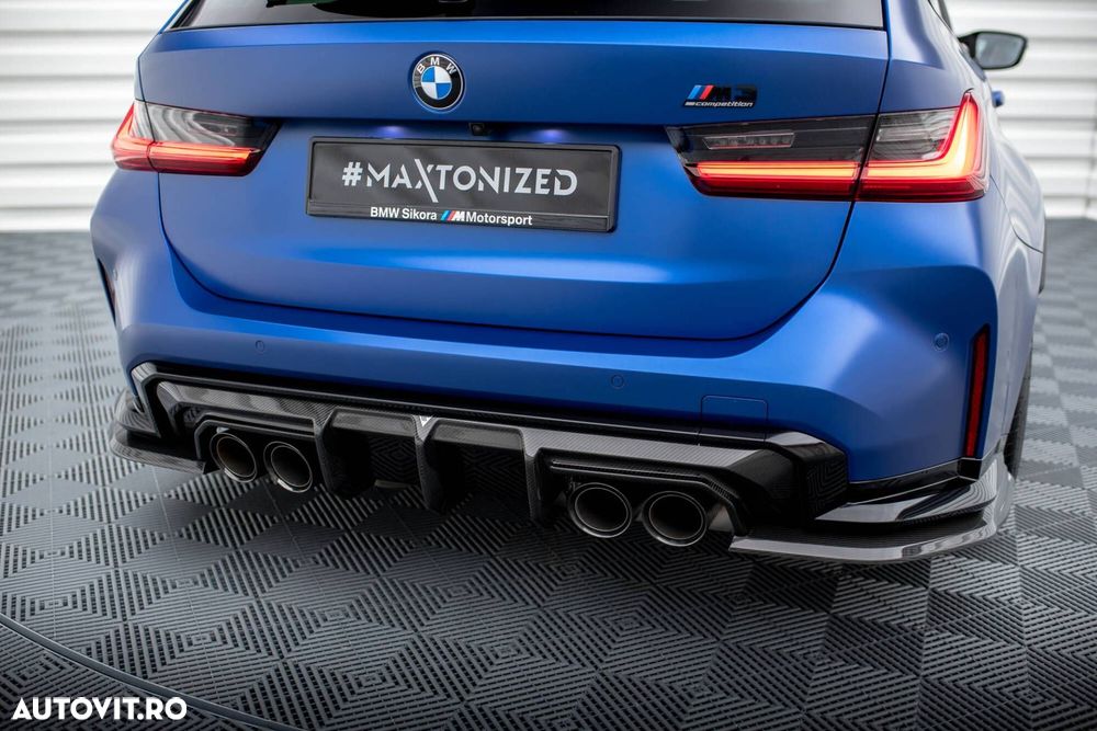 Pachet Exterior Prelungiri compatibil cu BMW M3 G81 Touring Maxton Design Carbon - 10