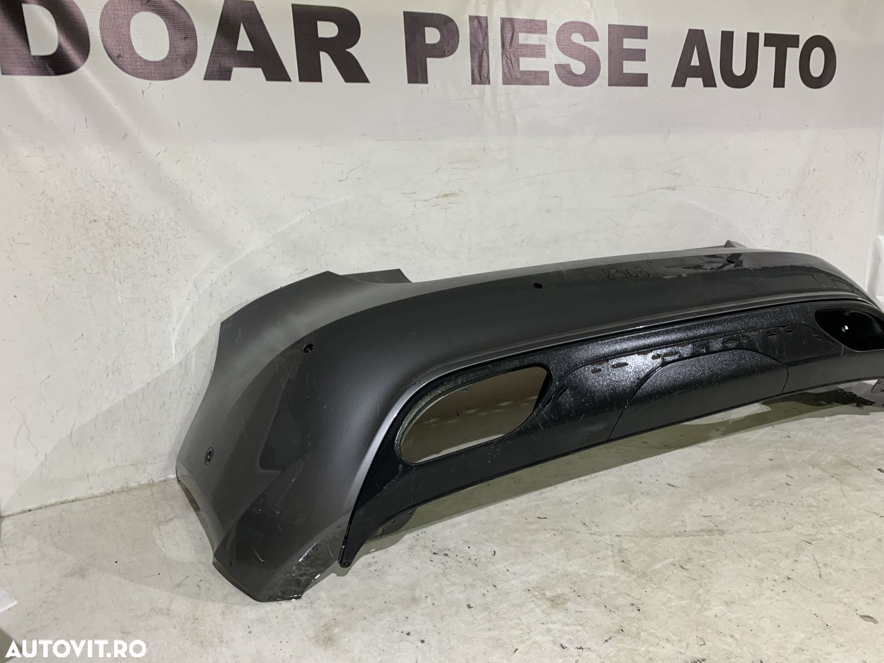 Bara spate Mercedes A-Class W176, facelift, 2015, 2016, 2017, 2018, cod origine OE A1768850000. - 6