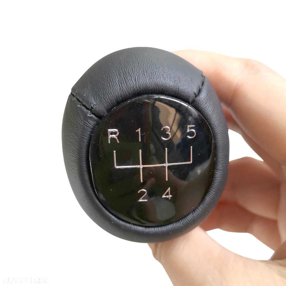 Nuca Schimbator Piele Sintetica BMW 5 Trepte E46 E60 E82 87 E90 91 92 - 2