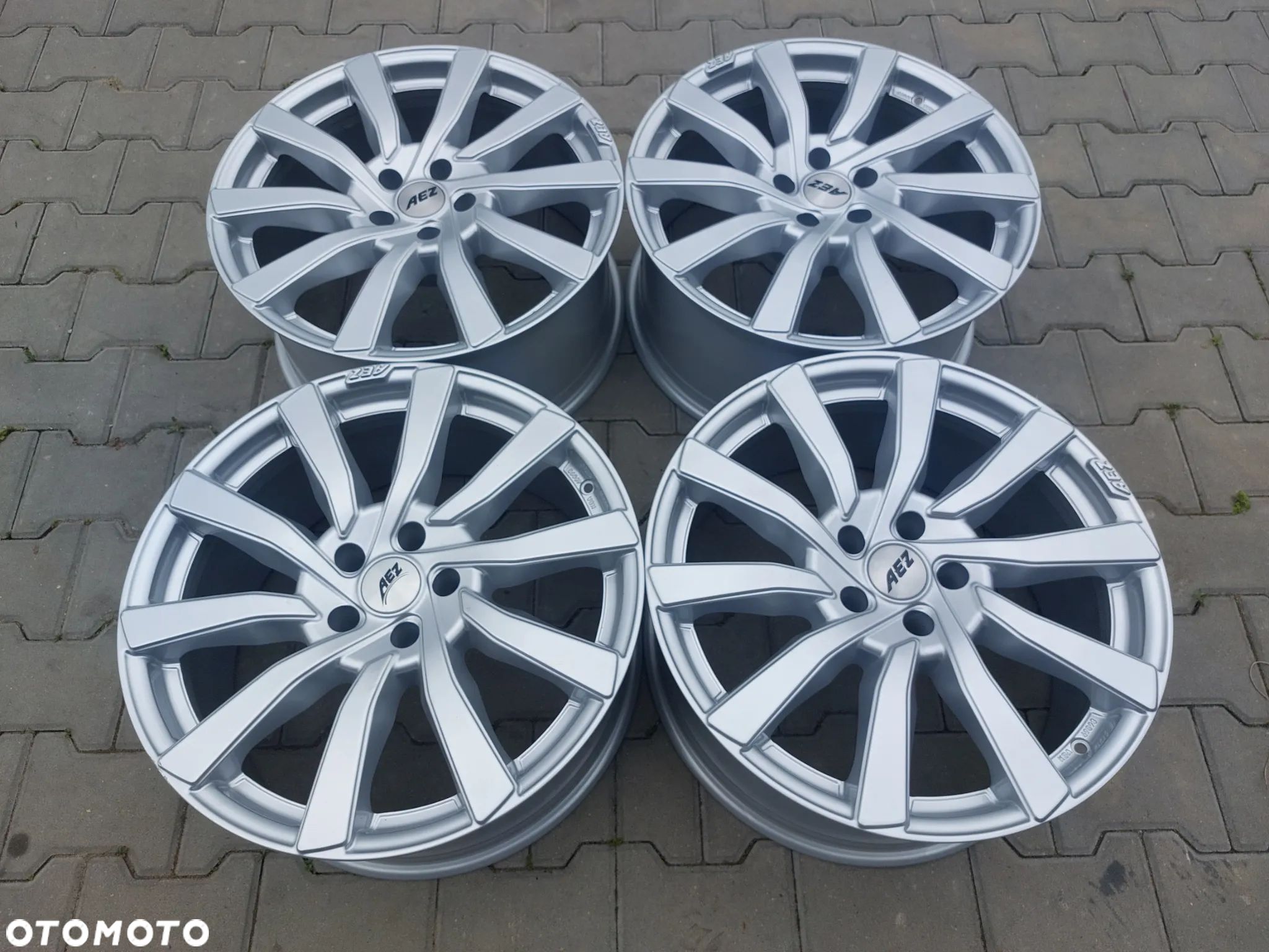 AUDI A5 FELGI ALUMINIOWE R19 9J ET20 5X112 ORYGINAŁ AEZ NOWE! - 1