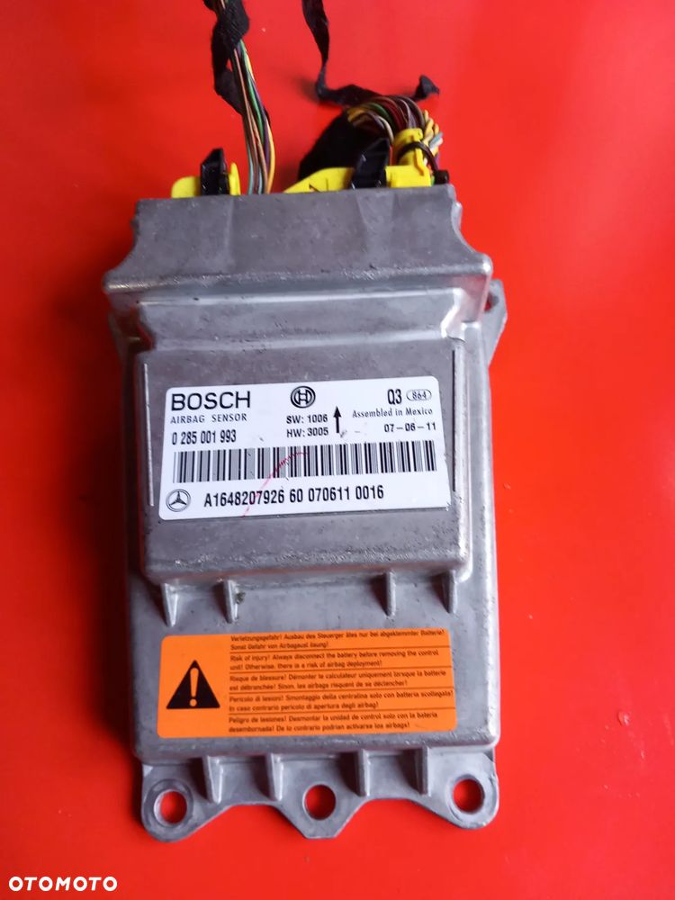 W164 Air Bag pasazer kierowca sensor - 7