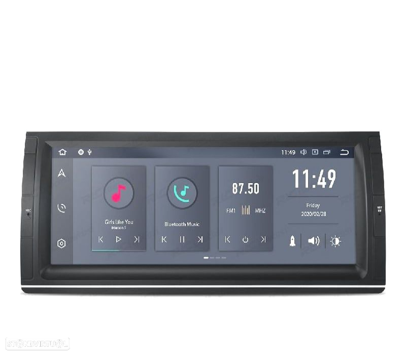 AUTO RADIO GPS ANDROID 12 10.25" PARA BMW X5 E53 99-06 - 9