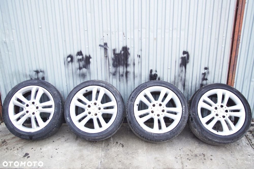 Felgi aluminiowe alufelgi komplet Mercedes CLK W209 7.5x17 ET36 A2094014102 - 2