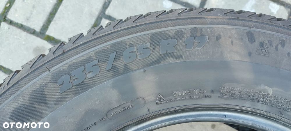 OPONY ZIMOWE 235/65R17 MICHELIN LATITUDE ALPIN LA2 (2117) ZIMA KOMPLET 4 SZTUKI - 6