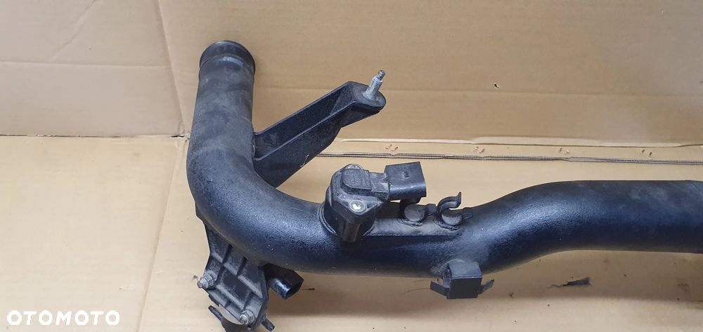 Przewód rura intercoolera czujnik zaworek VW Passat B5 1.9 TDI 8D0145840S - 5