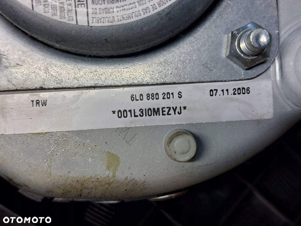 KIEROWNICA + PODUSZKA SEAT IBIZA III 6L0419091R 6L0880201S - 9