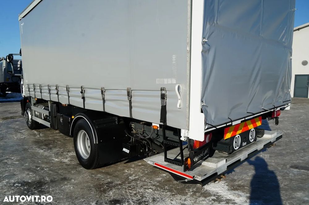 MAN EUROCARGO 160E25 E6 / CORTINĂ - 6 m / HAYON LATERAL / HAYON HIDRAULIC / AUTOMAT / - 13