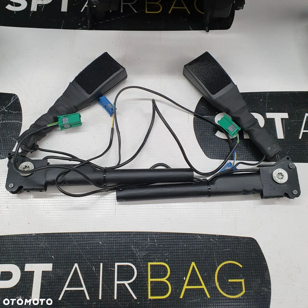 OPEL CORSA E DESKA ROZDZIELCZA KONSOLA KOKPIT PULPIT PODUSZKI AIRBAG AIR BAG NAPINACZE KIT SET - 6