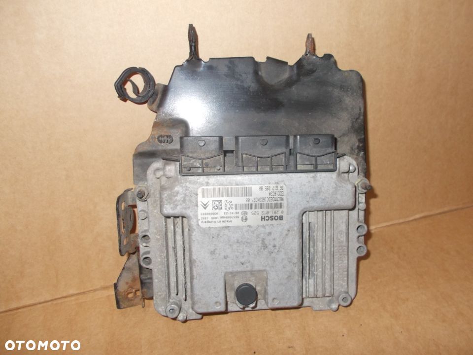 KOMPUTER MODUŁ BSI KLUCZYK IMMOBILIZER PEUGEOT 206 2.0 0281012525 ORYGINAŁ - 6