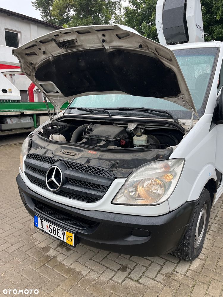 Mercedes-Benz Podnośnik Koszowy Zwyżka Klima Ruthmann TB220 22 metry 14 w Bok Udt jak Wumag Multitel Gsr - 11