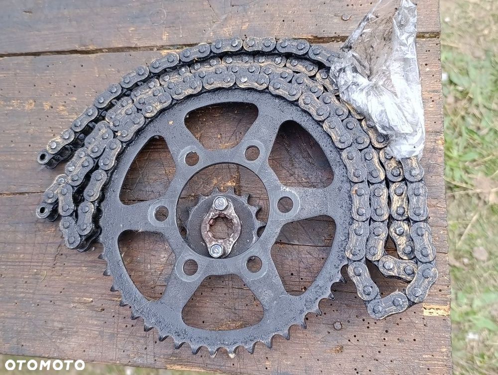 Zestaw napędowy Honda CBF 125 jc79 CB 20 r zębatka zębatki łańcuch - 6