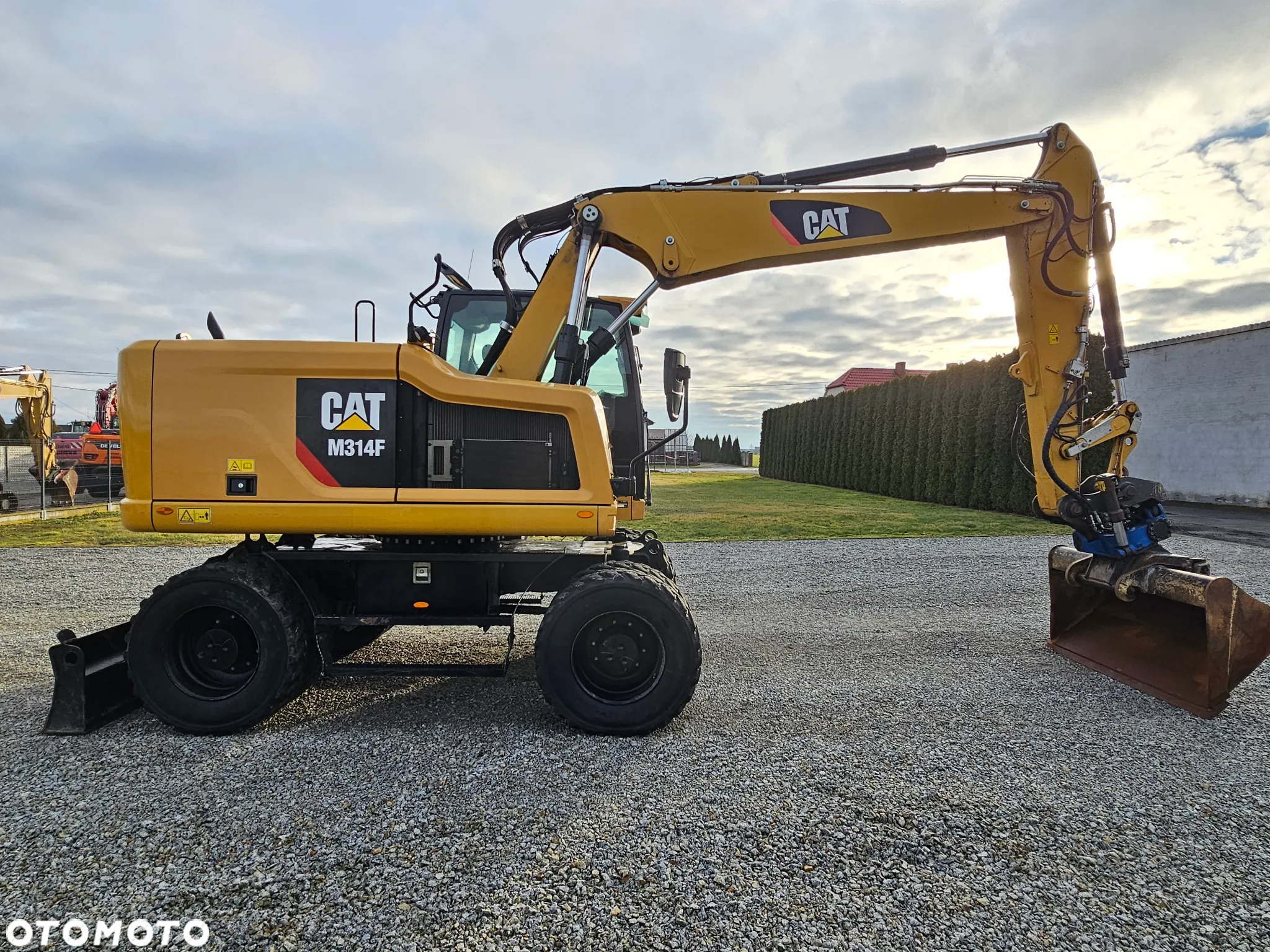 Caterpillar M314F, 2019 ROK, 5600 MTH, GŁOWICA SMP - 8