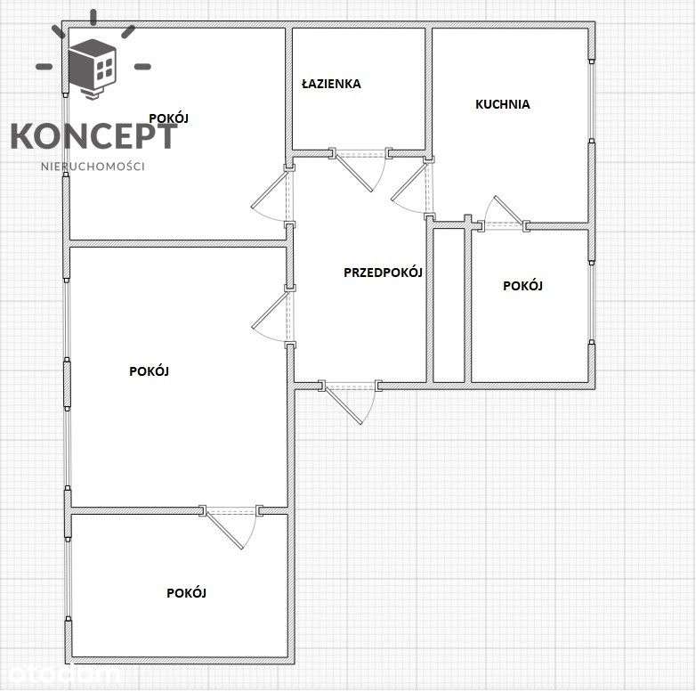 4-pokoje z ładnym widokiem | 650 M od Placu Grunwa