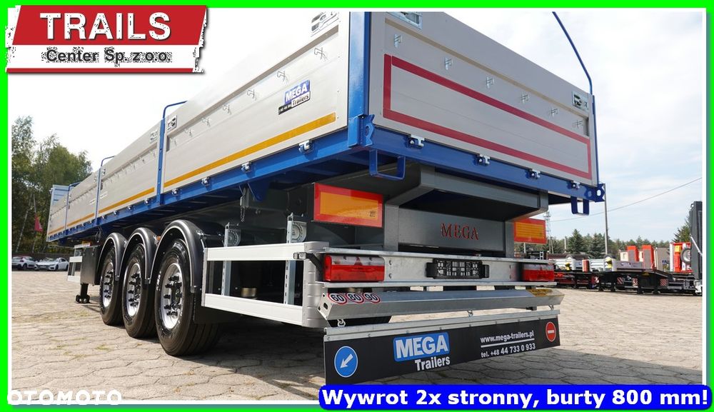 Inny 25m³ obj. wywrot boczny, podłoga gr. 5,0 mm HARDOX 450 !!! - 41