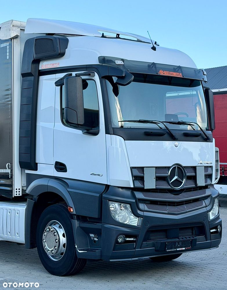 Mercedes-Benz ACTROS 2540 / FIRANKA / WINDA / 20 EUROPALET / OŚ PODNOSZONA / AUTOMAT / E6 / 2018 ROK / NISKI PRZEBIEG / SPROWADZONY - 6