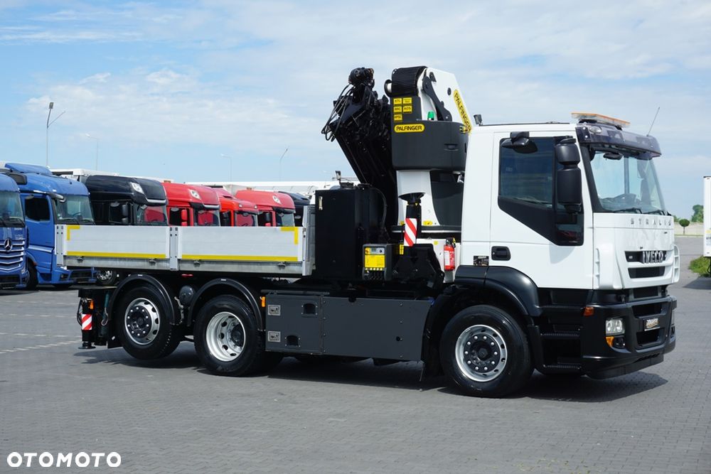 Iveco STRALIS / 260E36 / 6 X 2 / HDS PALFINGER PK 42 002 SH-E / WYSIĘG 17 M - 20