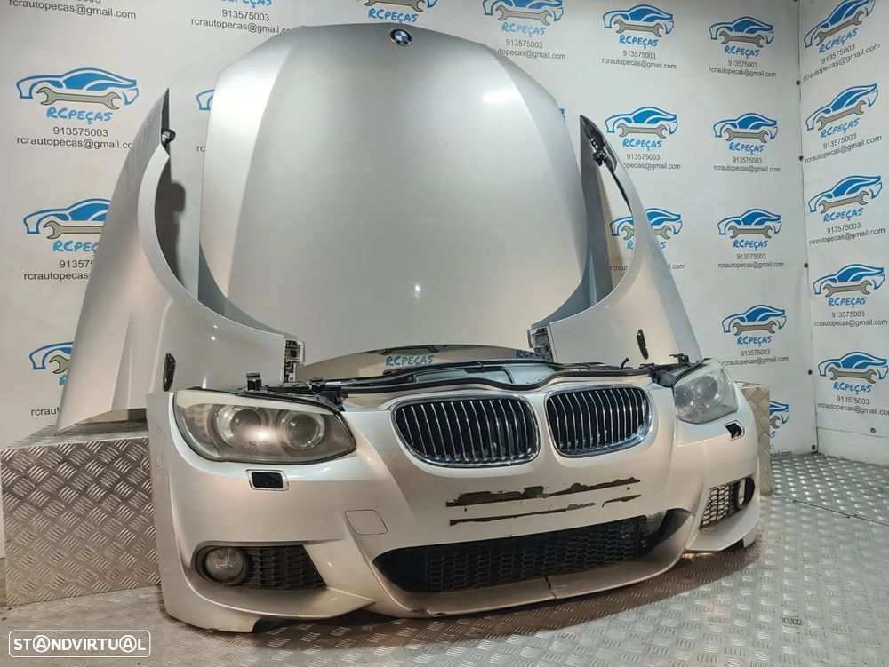 Frente completa BMW serie 3 E92 Coupe E93 Cabrio Pack M LCI Óticas Bi Xenon Diesel - 3
