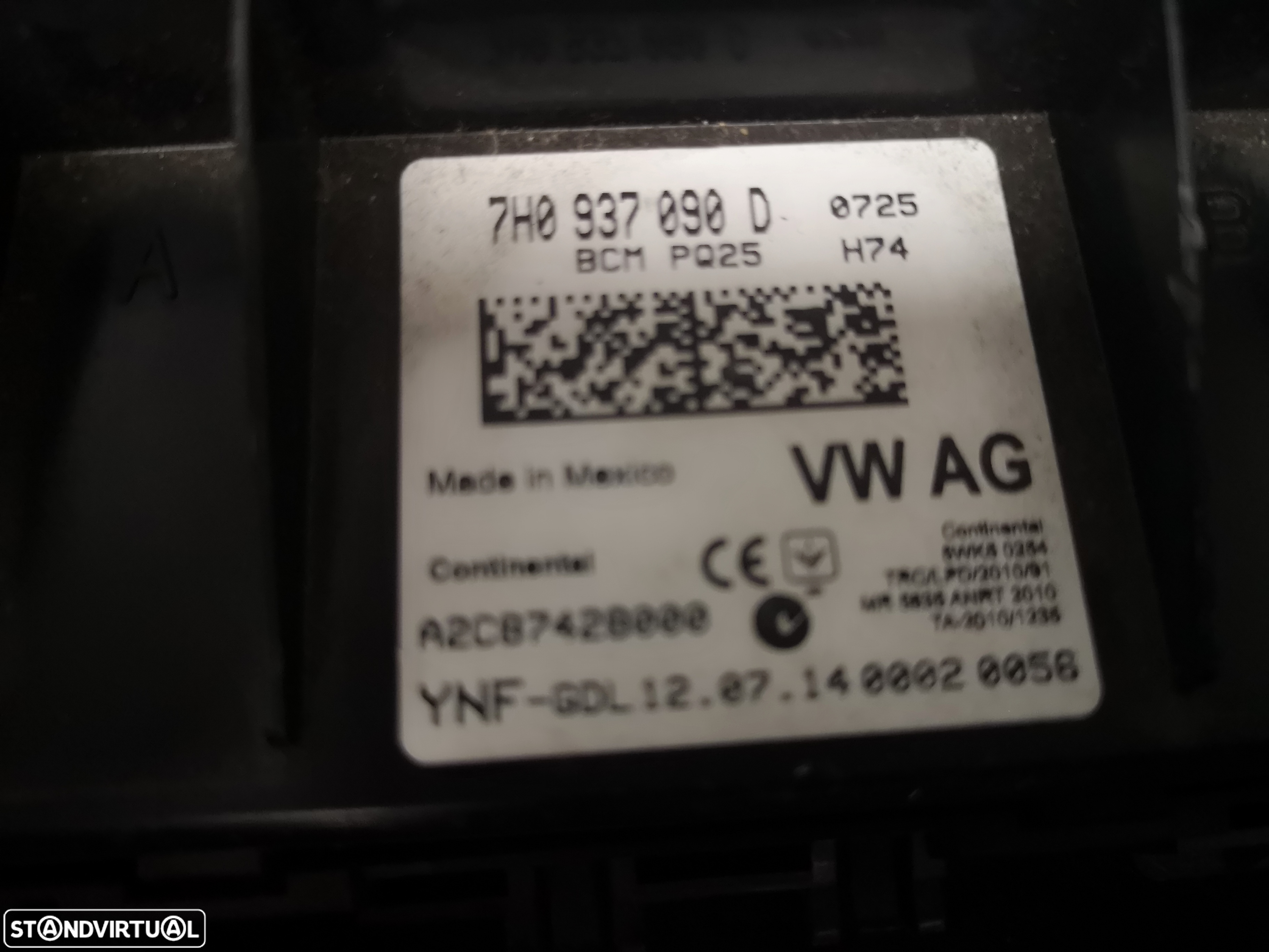 Centralina confort BCM Audi Volkswagen seat skoda 2012-2017 - 4