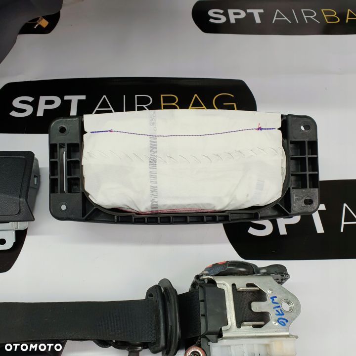 MERCEDES A KLASA W176 LIFT DESKA ROZDZIELCZA KONSOLA KOKPIT PULPIT PODUSZKI AIRBAG AIR BAG PASY KIT SET - 7